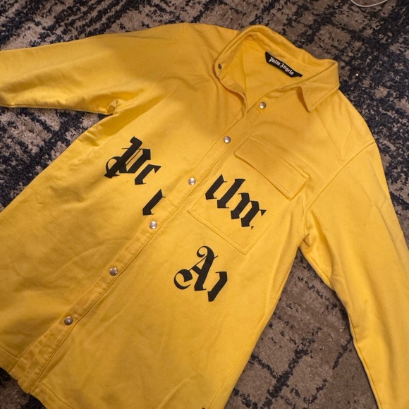 Palm Angels Yellow Dress Shirts - Picture 2 of 6